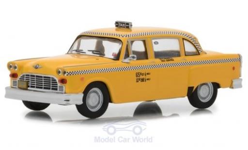 Checker Marathon 1/43 Greenlight Taxi Taxi Driver 1975 diecast model cars