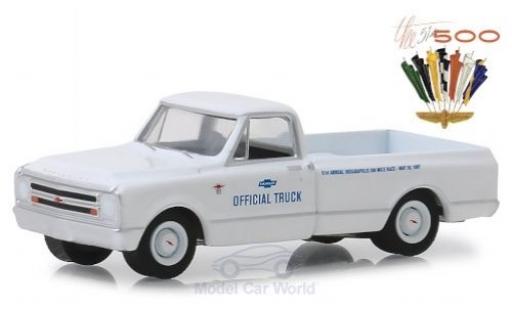 Chevrolet C-10 1/64 Greenlight 1967 51th Indianapolis 500 diecast model cars