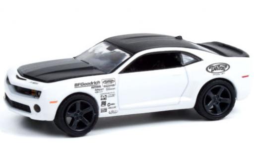 Chevrolet Camaro 1/64 Greenlight Custom Test Car white/Dekor 2012 diecast model cars