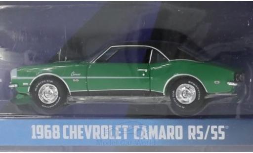 Diecast model cars Chevrolet Camaro 1/64 Greenlight RS/SS green/black Turtle Wax 1968 Chevrolet Camaro 1/64 Greenlight RS/SS green/black Turtle Wax 1968 diecast model cars