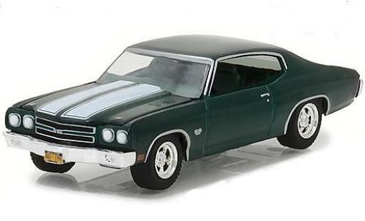 Diecast model cars Chevrolet Chevelle 1/64 Greenlight SS 396 metallic green Film John Wick 1970 Chevrolet Chevelle 1/64 Greenlight SS 396 metallic green Film John Wick 1970 diecast model cars