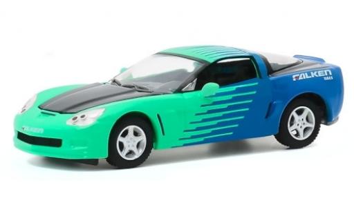 Diecast model cars Chevrolet Corvette 1/64 Greenlight (C6) Z06 Falken Tires 2013 Chevrolet Corvette 1/64 Greenlight (C6) Z06 Falken Tires 2013 diecast model cars