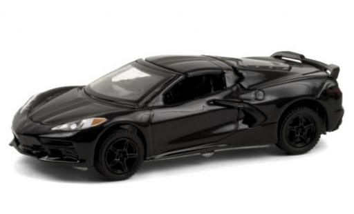 Diecast model cars Chevrolet Corvette 1/64 Greenlight (C8) Stingray black 2020 Chevrolet Corvette 1/64 Greenlight (C8) Stingray black 2020 diecast model cars