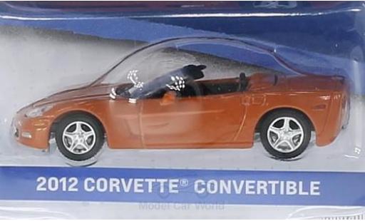 Diecast model cars Chevrolet Corvette 1/64 Greenlight Convertible metallic orange 2012 General Motors Series 1 ohne Vitrine Chevrolet Corvette 1/64 Greenlight Convertible metallic orange 2012 General Motors Series 1 ohne Vitrine diecast model cars