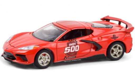 Diecast model cars Chevrolet Corvette 1/64 Greenlight Stingray (C8) Indy 500 - Official Pace Car 2020 104th Annual Indianapolis 500 Mile Race Chevrolet Corvette 1/64 Greenlight Stingray (C8) Indy 500 - Official Pace Car 2020 104th Annual Indianapolis 500 Mile Race diecast model cars