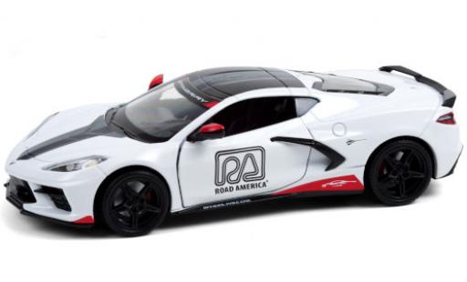 Diecast model cars Chevrolet Corvette 1/24 Greenlight Stingray (C8) Road America - Official Pace Car 2020 Chevrolet Corvette 1/24 Greenlight Stingray (C8) Road America - Official Pace Car 2020 diecast model cars