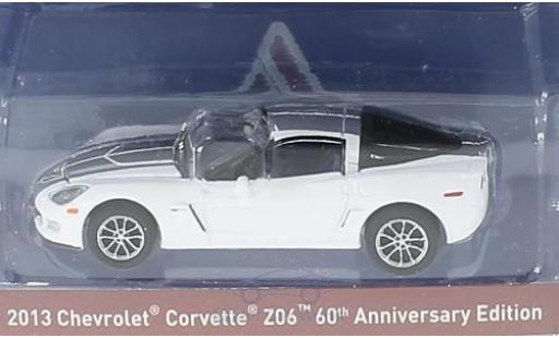 Diecast model cars Chevrolet Corvette C6 1/64 Greenlight Z06 white/grey 2013 60th Anniversary Edition Chevrolet Corvette C6 1/64 Greenlight Z06 white/grey 2013 60th Anniversary Edition diecast model cars