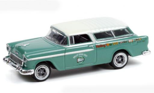 Diecast model cars Chevrolet Nomad 1/64 Greenlight türkis/Dekor 1955 Chevrolet Nomad 1/64 Greenlight türkis/Dekor 1955 diecast model cars