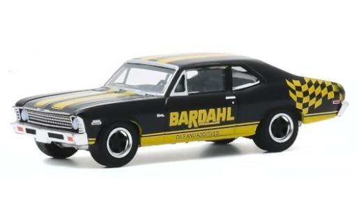 Diecast model cars Chevrolet Nova 1/64 Greenlight Bardahl 1972 Chevrolet Nova 1/64 Greenlight Bardahl 1972 diecast model cars