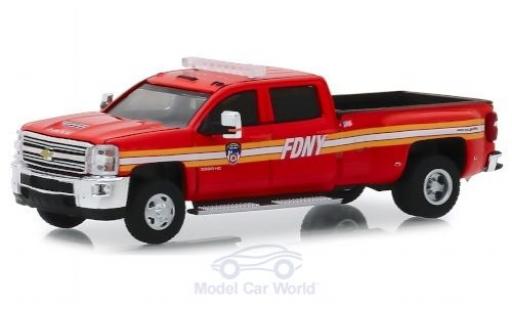 Diecast model cars Chevrolet Silverado 1/64 Greenlight 3500HD FDNY 2018 Chevrolet Silverado 1/64 Greenlight 3500HD FDNY 2018 diecast model cars