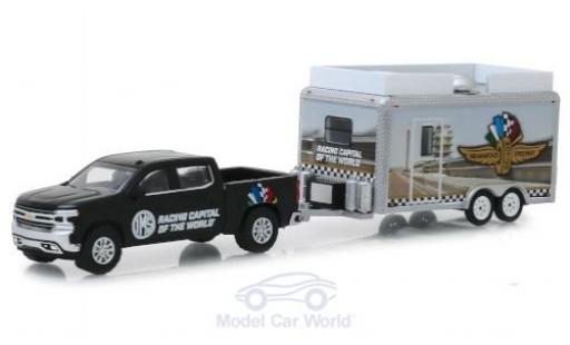 Diecast model cars Chevrolet Silverado 1/64 Greenlight Indianapolis Motor Speedway 2019 and Concession Trailer Chevrolet Silverado 1/64 Greenlight Indianapolis Motor Speedway 2019 and Concession Trailer diecast model cars
