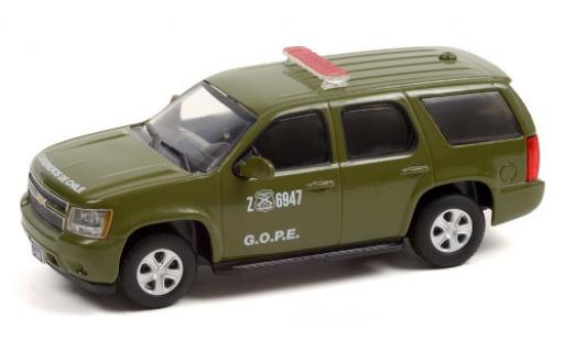 Diecast model cars Chevrolet Tahoe 1/43 Greenlight matt-oliv Carabineros de Chile 2011 Chevrolet Tahoe 1/43 Greenlight matt-oliv Carabineros de Chile 2011 diecast model cars