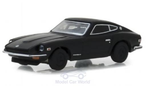 Diecast model cars Datsun 240Z 1/64 Greenlight black 1971 Datsun 240Z 1/64 Greenlight black 1971 diecast model cars