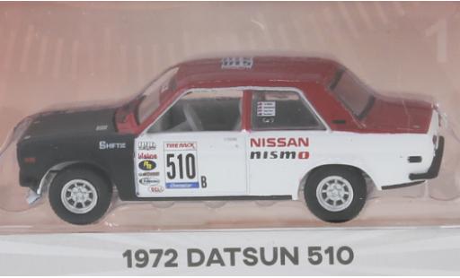 Diecast model cars Datsun 510 1/64 Greenlight No.B 1972 2-Door Sedan Datsun 510 1/64 Greenlight No.B 1972 2-Door Sedan diecast model cars