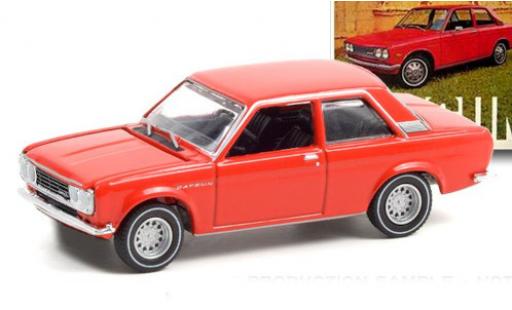 Diecast model cars Datsun 510 1/64 Greenlight red 1972 Datsun 510 1/64 Greenlight red 1972 diecast model cars