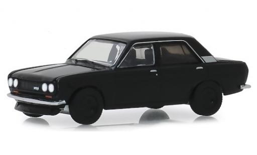 Diecast model cars Datsun 510 1/64 Greenlight black 1970 Datsun 510 1/64 Greenlight black 1970 diecast model cars