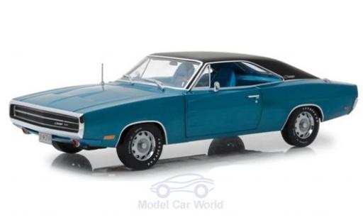 Diecast model cars Dodge Charger 1970 1/18 Greenlight 500 metallic blue/black 1970 Dodge Charger 1970 1/18 Greenlight 500 metallic blue/black 1970 diecast model cars