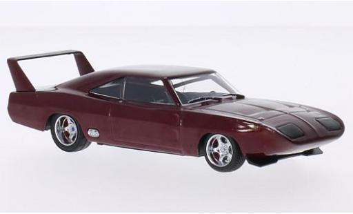 Diecast model cars Dodge Charger 1/43 Greenlight Daytona metallic red 1969 rapide & Furious Dodge Charger 1/43 Greenlight Daytona metallic red 1969 rapide & Furious diecast model cars