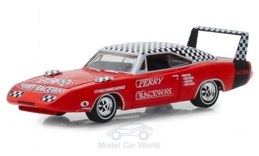 Dodge Charger 1/64 Greenlight Daytona Perry Raceway 1969 diecast model cars