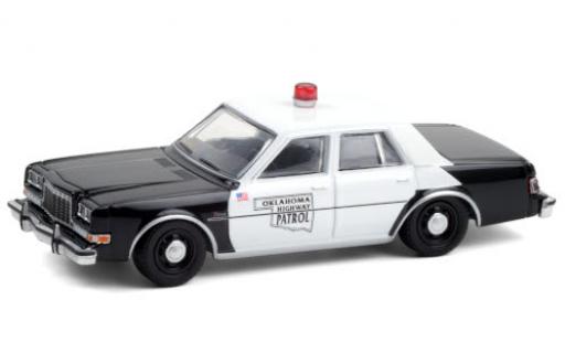 Diecast model cars Dodge Diplomat 1/64 Greenlight Oklahoma Highway Patrol 1985 Dodge Diplomat 1/64 Greenlight Oklahoma Highway Patrol 1985 diecast model cars