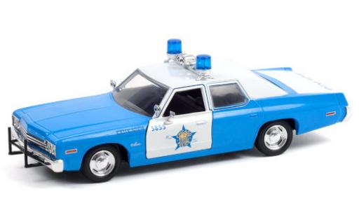 Diecast model cars Dodge Monaco 1/24 Greenlight Chicago Police Department 1974 Dodge Monaco 1/24 Greenlight Chicago Police Department 1974 diecast model cars