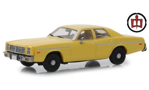 Diecast model cars Dodge Monaco 1/43 Greenlight yellow The Greatest American Hero 1978 Dodge Monaco 1/43 Greenlight yellow The Greatest American Hero 1978 diecast model cars