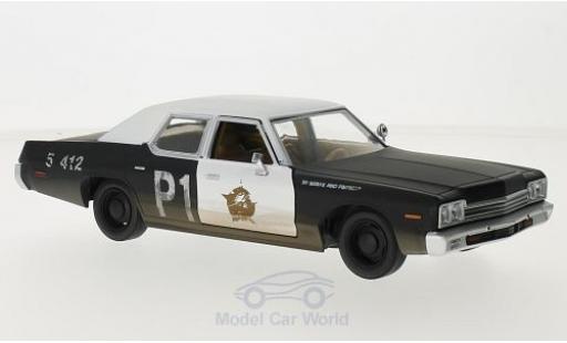 Diecast model cars Dodge Monaco 1974 1/24 Greenlight black/white Blues Bredhers 1974 Bluesmobile Dodge Monaco 1974 1/24 Greenlight black/white Blues Bredhers 1974 Bluesmobile diecast model cars