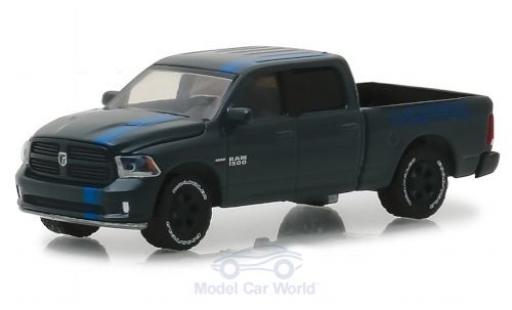 Diecast model cars Dodge RAM 1/64 Greenlight 1500 Sport metallic grey/blue MOPAR 2017 Dodge RAM 1/64 Greenlight 1500 Sport metallic grey/blue MOPAR 2017 diecast model cars
