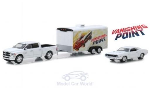 Diecast model cars Dodge RAM 1/64 Greenlight 2500 Vanishing Point 1971 mi Anhänger und Challenger R/T Dodge RAM 1/64 Greenlight 2500 Vanishing Point 1971 mi Anhänger und Challenger R/T diecast model cars