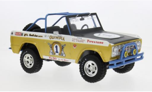 Diecast model cars Ford Bronco 1/18 Greenlight Baja 1970 Big Oly Tribute Edition 1:18 Ford Bronco 1/18 Greenlight Baja 1970 Big Oly Tribute Edition 1:18 diecast model cars