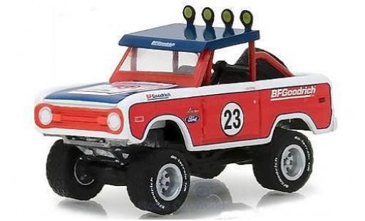 Diecast model cars Ford Bronco 1/64 Greenlight Baja BFGoodrich Tires 1966 Ford Bronco 1/64 Greenlight Baja BFGoodrich Tires 1966 diecast model cars