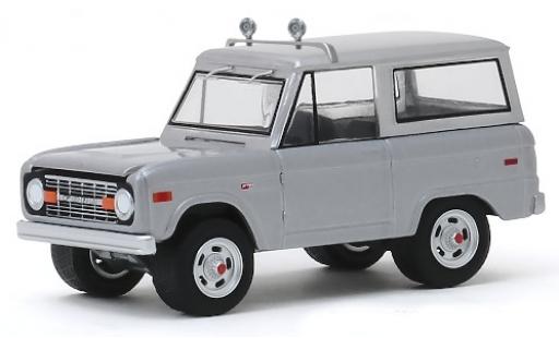 Ford Bronco 1/64 Greenlight grey Speed 1970 diecast model cars