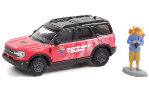 Diecast model cars Ford Bronco 1/64 Greenlight Sport Off-Roadeo Adventure Support Truck 2021 avec figurine Ford Bronco 1/64 Greenlight Sport Off-Roadeo Adventure Support Truck 2021 avec figurine diecast model cars