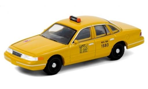 Ford Crown 1/64 Greenlight Victoria N.Y.C Taxi 1994 diecast model cars
