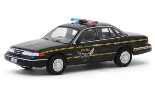 Diecast model cars Ford Crown 1/64 Greenlight Victoria Ohio State Highway Patrol 1995 Ford Crown 1/64 Greenlight Victoria Ohio State Highway Patrol 1995 diecast model cars
