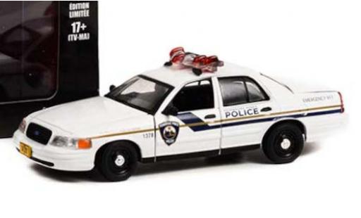 Ford Crown 1/43 Greenlight Victoria Pembroke Pines Police - Dexter 2001 diecast model cars