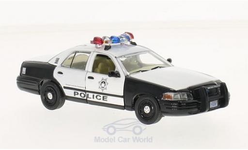 Ford Crown 1/43 Greenlight Victoria Police Interceptor black/white The Hangover 2009 2000 diecast model cars