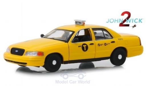 Ford Crown 1/43 Greenlight Victoria Taxi John Wick 2008 diecast model cars
