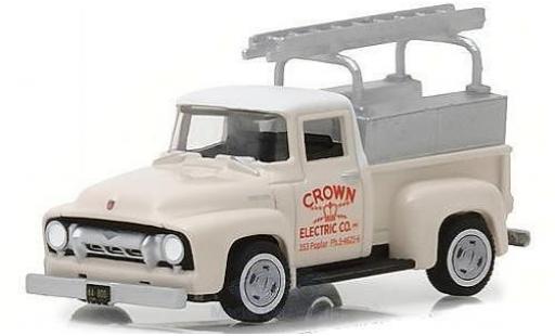 Diecast model cars Ford F-1 1/64 Greenlight 00 beige Crown Eletric Co. 1954 mit Leiter Ford F-1 1/64 Greenlight 00 beige Crown Eletric Co. 1954 mit Leiter diecast model cars
