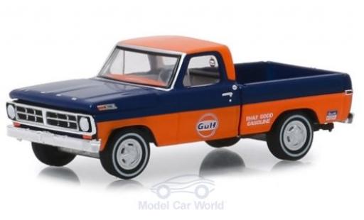 Diecast model cars Ford F-1 1/64 Greenlight 00 Gulf 1971 Ford F-1 1/64 Greenlight 00 Gulf 1971 diecast model cars