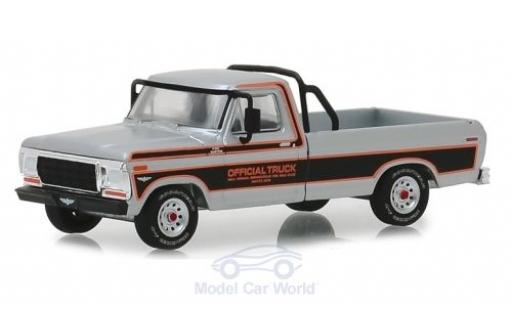 Ford F-1 1/64 Greenlight 00 Pick-Up grey Official Truck Indianapolis 500 1979 diecast model cars