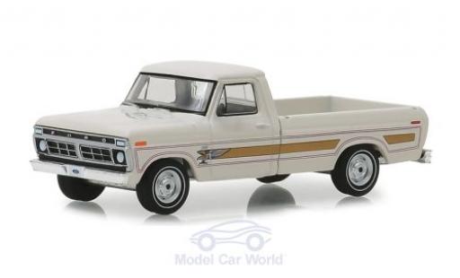 Ford F-1 1/64 Greenlight 00 Pick-Up white 1976 diecast model cars
