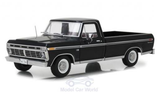 Diecast model cars Ford F-1 1/18 Greenlight 00 black 1973 Ford F-1 1/18 Greenlight 00 black 1973 diecast model cars