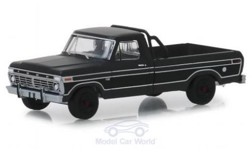 Diecast model cars Ford F-1 1/64 Greenlight 00 black 1975 Ford F-1 1/64 Greenlight 00 black 1975 diecast model cars