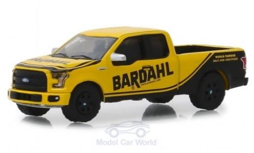 Ford F-1 1/64 Greenlight 50 yellow/black Bardahl 2017 diecast model cars
