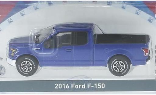Diecast model cars Ford F-1 1/64 Greenlight 50 metallic blue 2016 Ford F-1 1/64 Greenlight 50 metallic blue 2016 diecast model cars