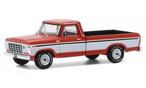 Ford F-250 1/64 Greenlight Custom metallic brown/white 1978 diecast model cars