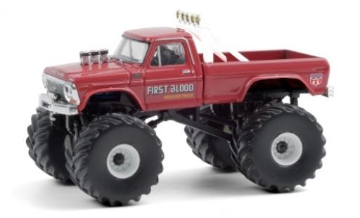 Diecast model cars Ford F-250 1/64 Greenlight Monster Truck First Blood 1978 Ford F-250 1/64 Greenlight Monster Truck First Blood 1978 diecast model cars