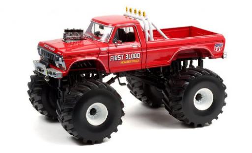 Diecast model cars Ford F-250 1/18 Greenlight Monster Truck First Blood 1978 mit 66 Zoll Bereifung Ford F-250 1/18 Greenlight Monster Truck First Blood 1978 mit 66 Zoll Bereifung diecast model cars