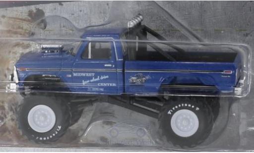 Ford F-250 1/64 Greenlight Monster Truck Midwest Four Wheel Drive & Performance Center 1974 diecast model cars